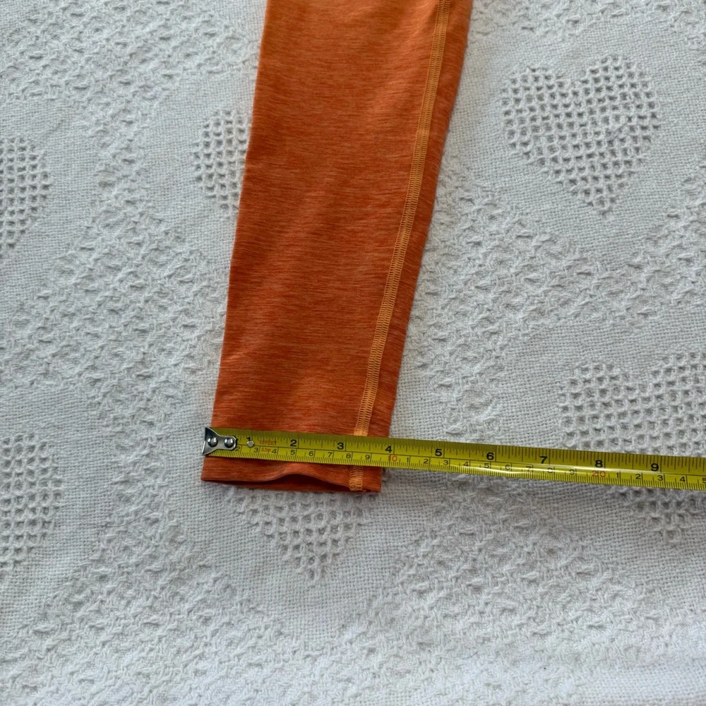 Orange Ombré Alphalete Amplify Leggings (M)